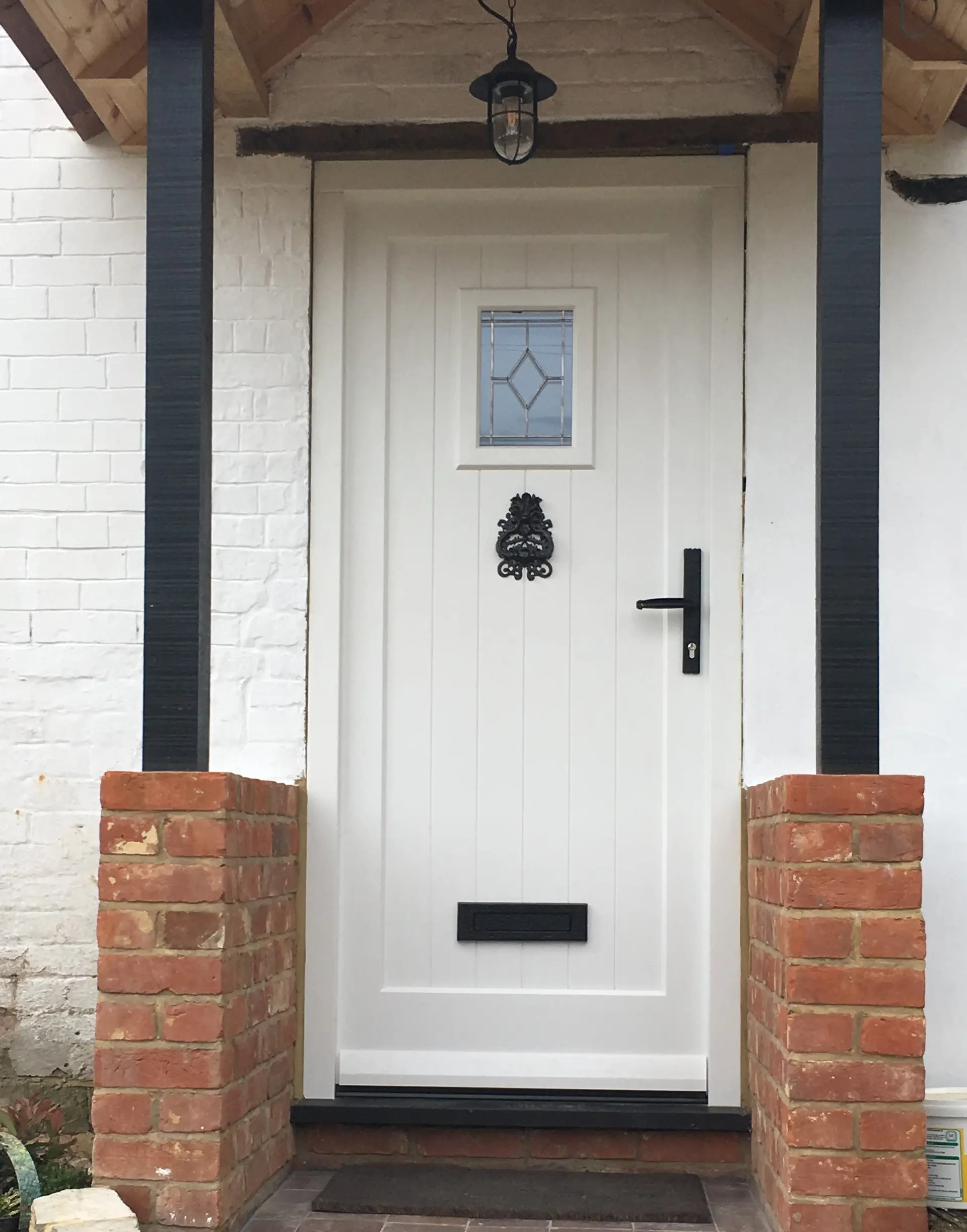 Mumford & Wood Ironmongery Black Entrance Door 7 - in