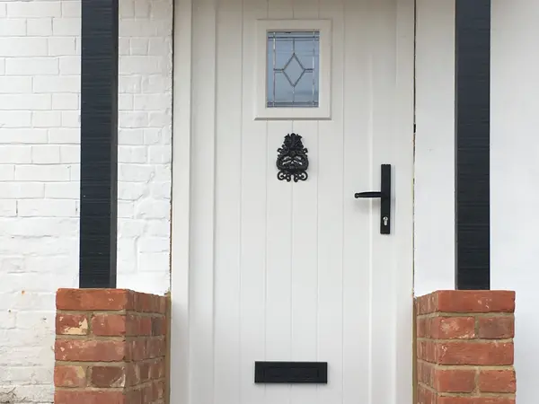 Mumford & Wood Ironmongery Black Entrance Door 7 -  in