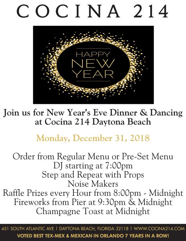 image from Daytona Beach New Year's Eve Dinner & Dancing