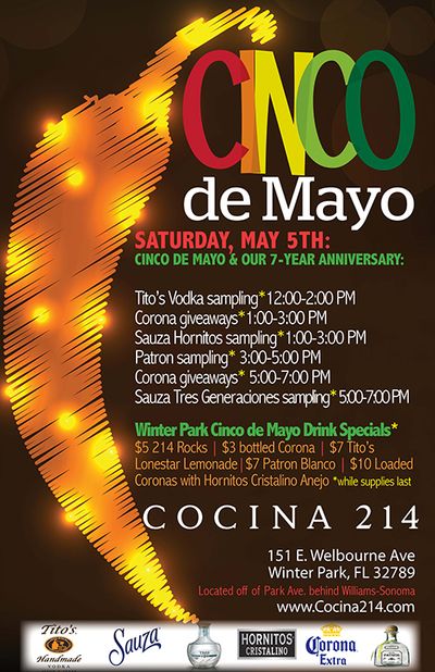 image from Celebrate Cinco de Mayo and our 7-Year Anniversary at our Winter Park location