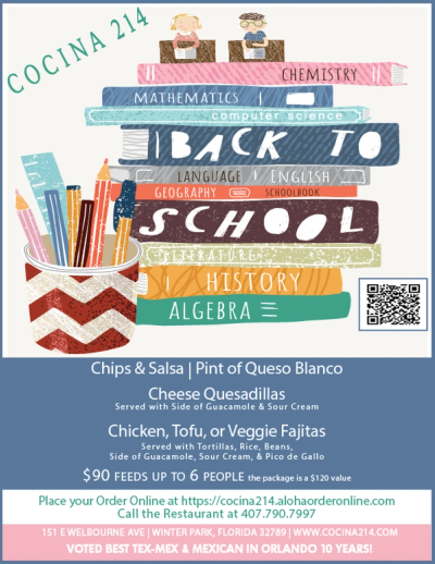 image from Cocina 214's Back to School Package!