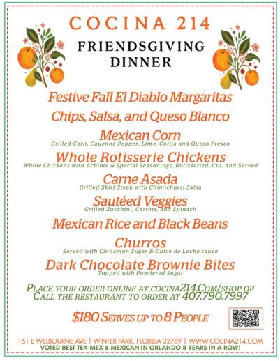 image from Enjoy Our Friendsgiving Package this Season!