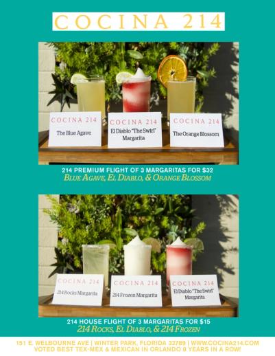 image from Enjoy our New Margarita Flights!