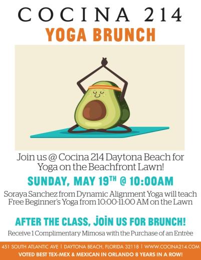 image from May Beachside Yoga & Brunch