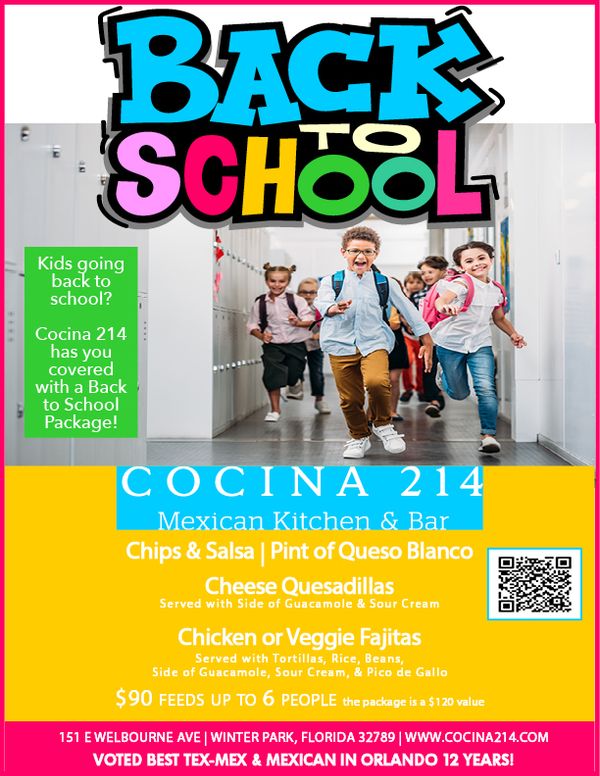 image from Order Cocina 214's Back to School Package!