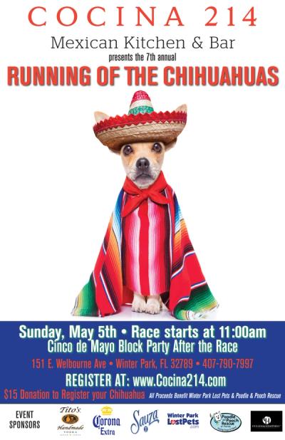 image from Cocina 214's Annual Running of the Chihuahuas