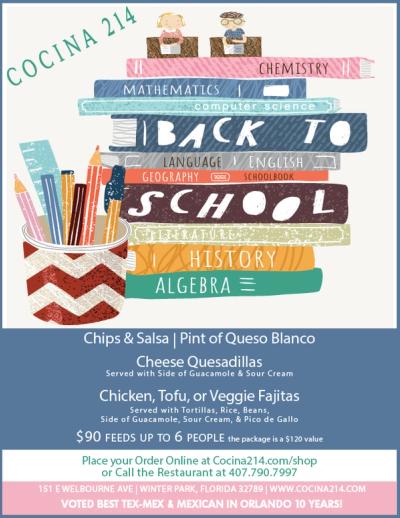 image from Cocina 214's Back to School Package!