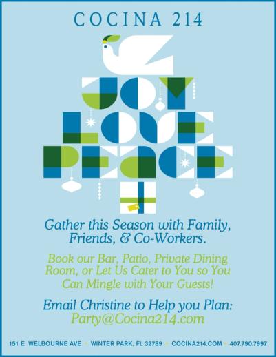 image from Gather for the Holidays and Let Cocina 214 Help!