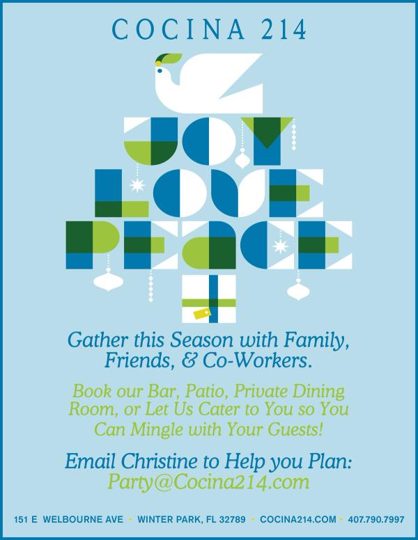 image from Gather for the Holidays and Let Cocina 214 Help!