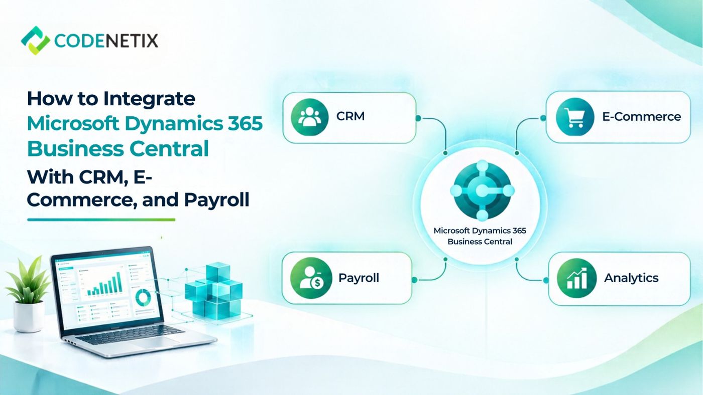 How to Integrate Microsoft Dynamics 365 Business Central With CRM, E-Commerce, and Payroll
