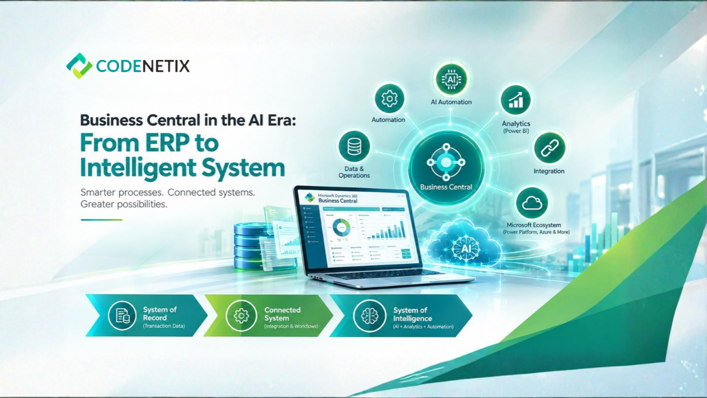 From System of Record to System of Intelligence: The Evolution of Business Central in the AI Era