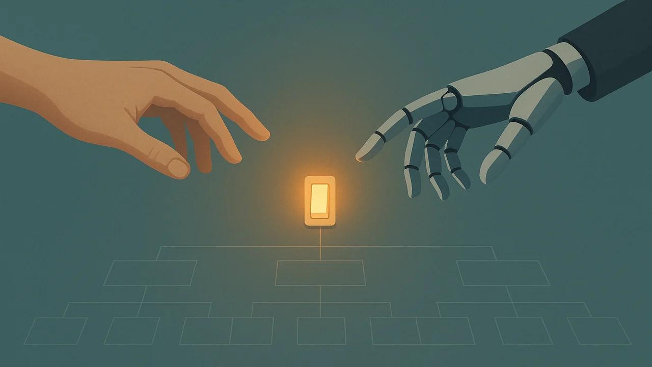 'AI 전면 도입'의 진짜 질문은 깔았느냐가 아니라, 누가 거부권을 내려놨느냐다