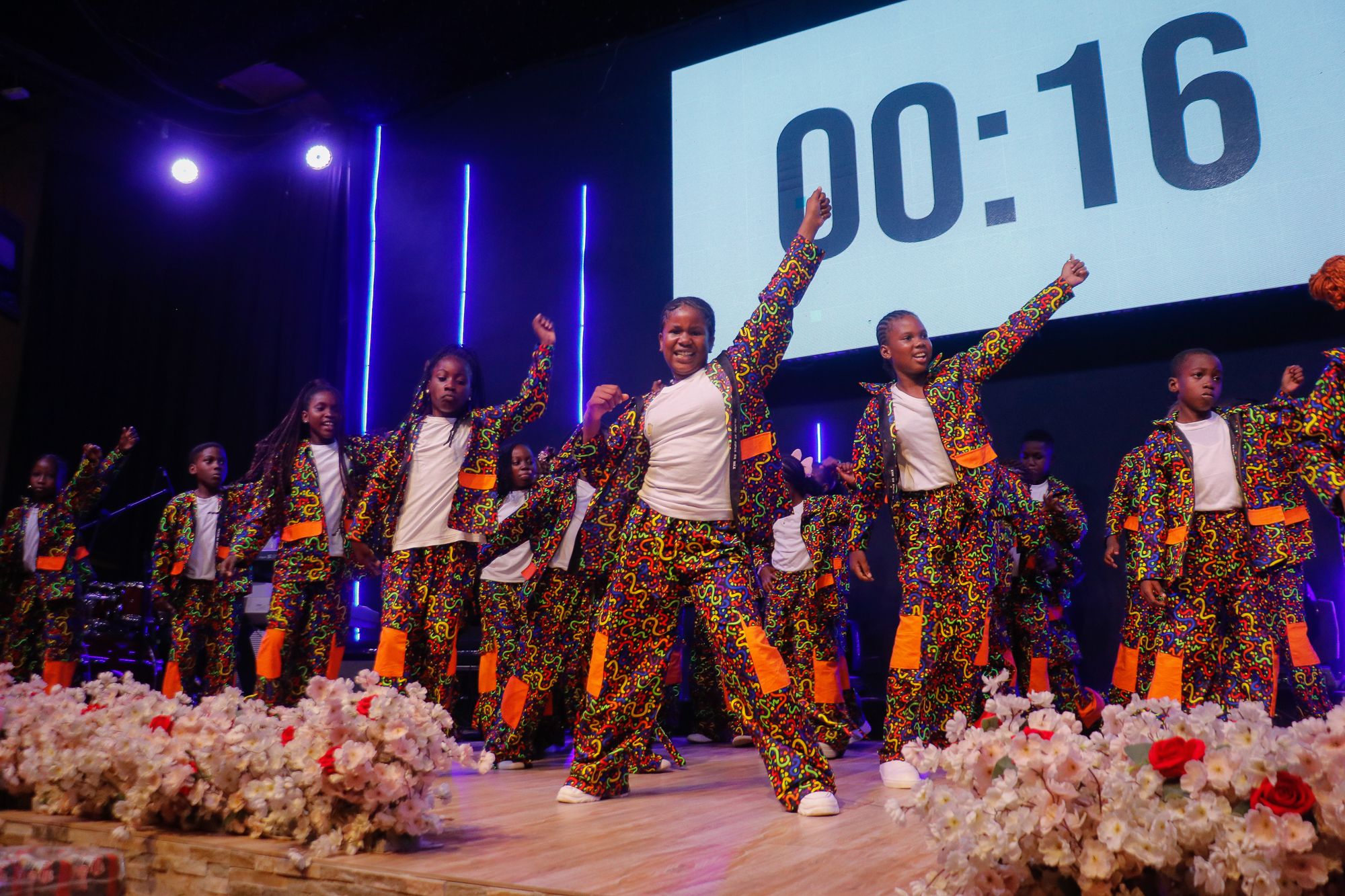children dancing in the senior dance category