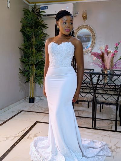 Robe de mariée sirène 
