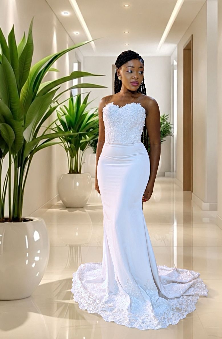 Robe de mariée sirène #058