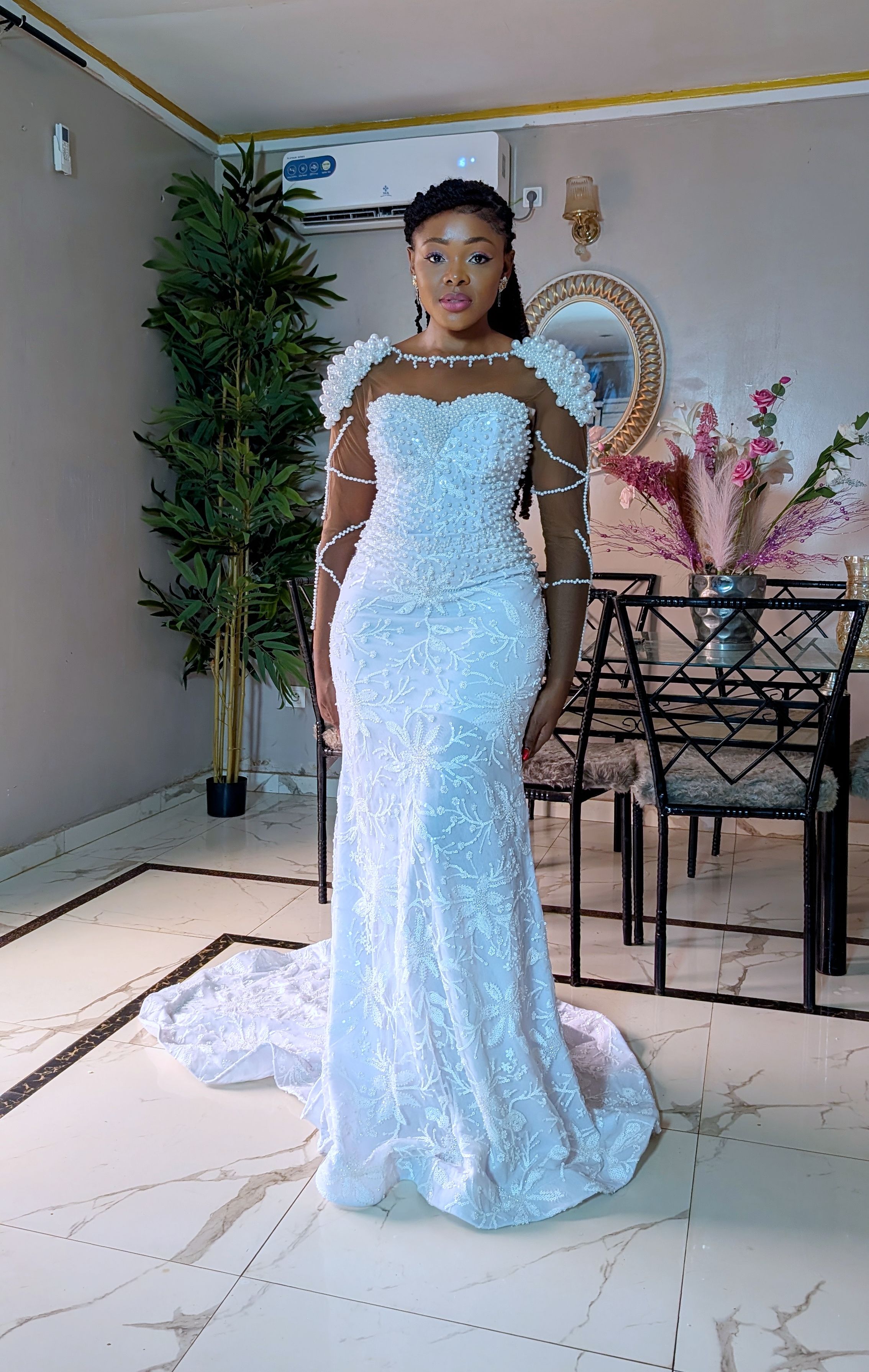 Robe de mariage sirène 