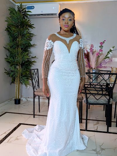 Robe de marié sirène 