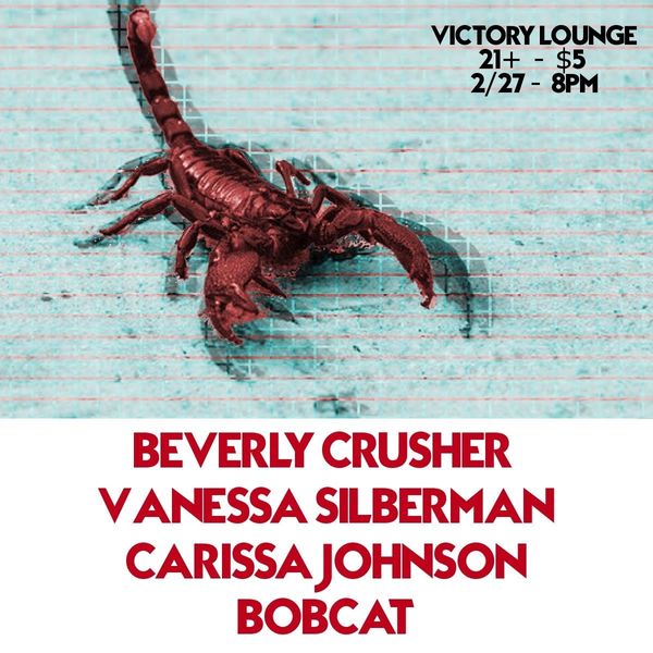 Flyer for Bobcat show on 02/27/2019 at Victory Lounge