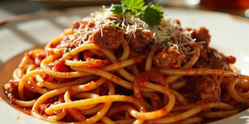 義式番茄肉醬麵
