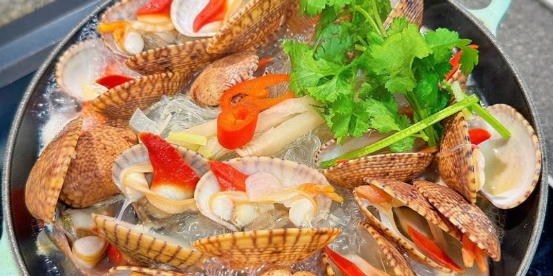 油鹽水花甲煮粉絲