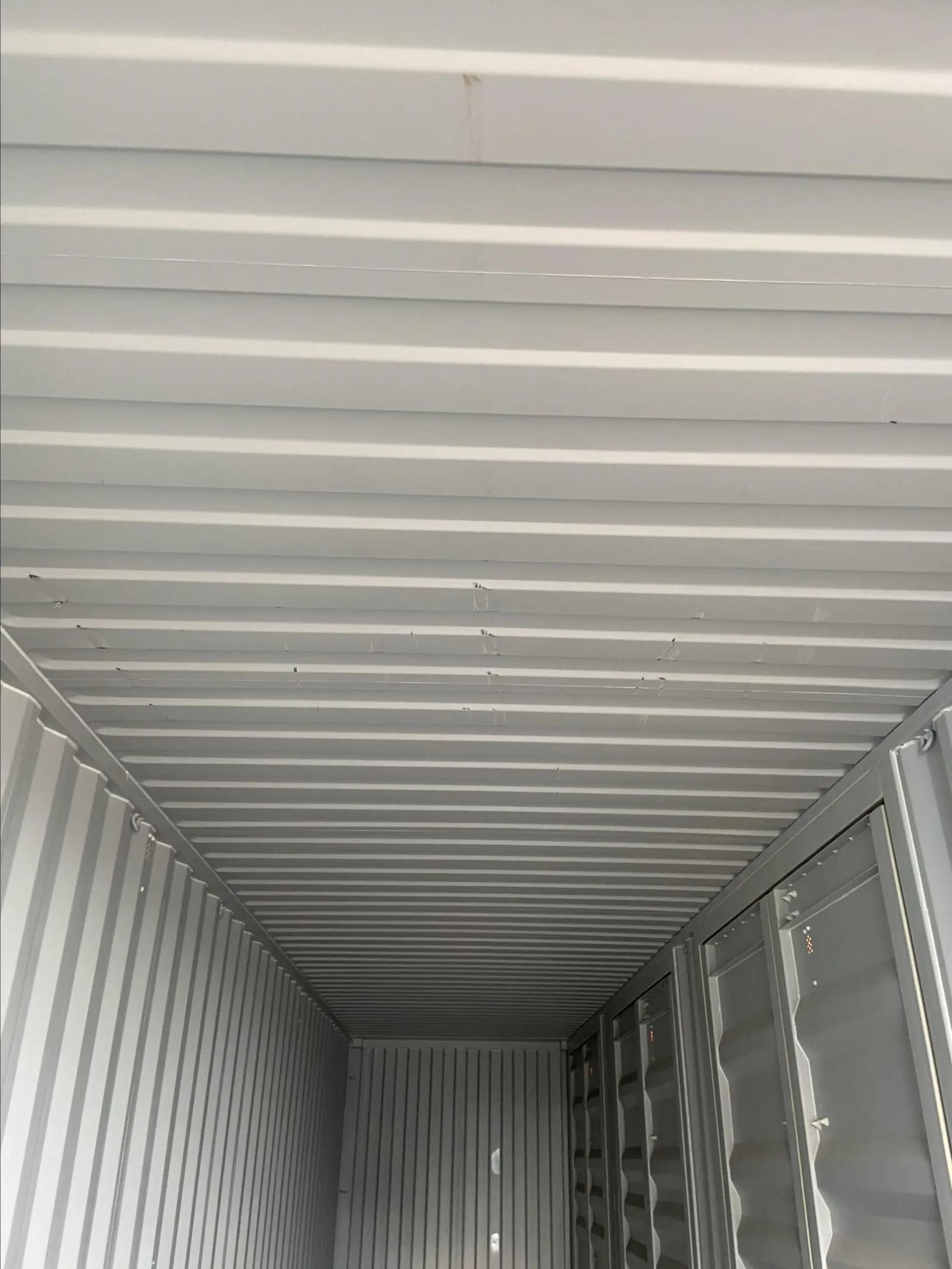 40ft High Cube Shipping Container w' Side Opening (4 Sets of Side Doors)