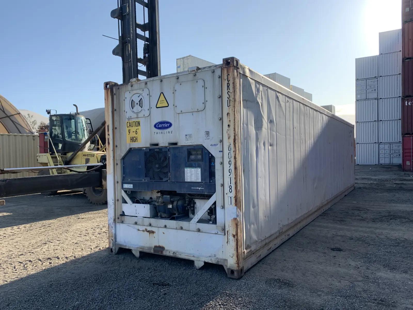 40ft Refrigerated High Cube Shipping Container