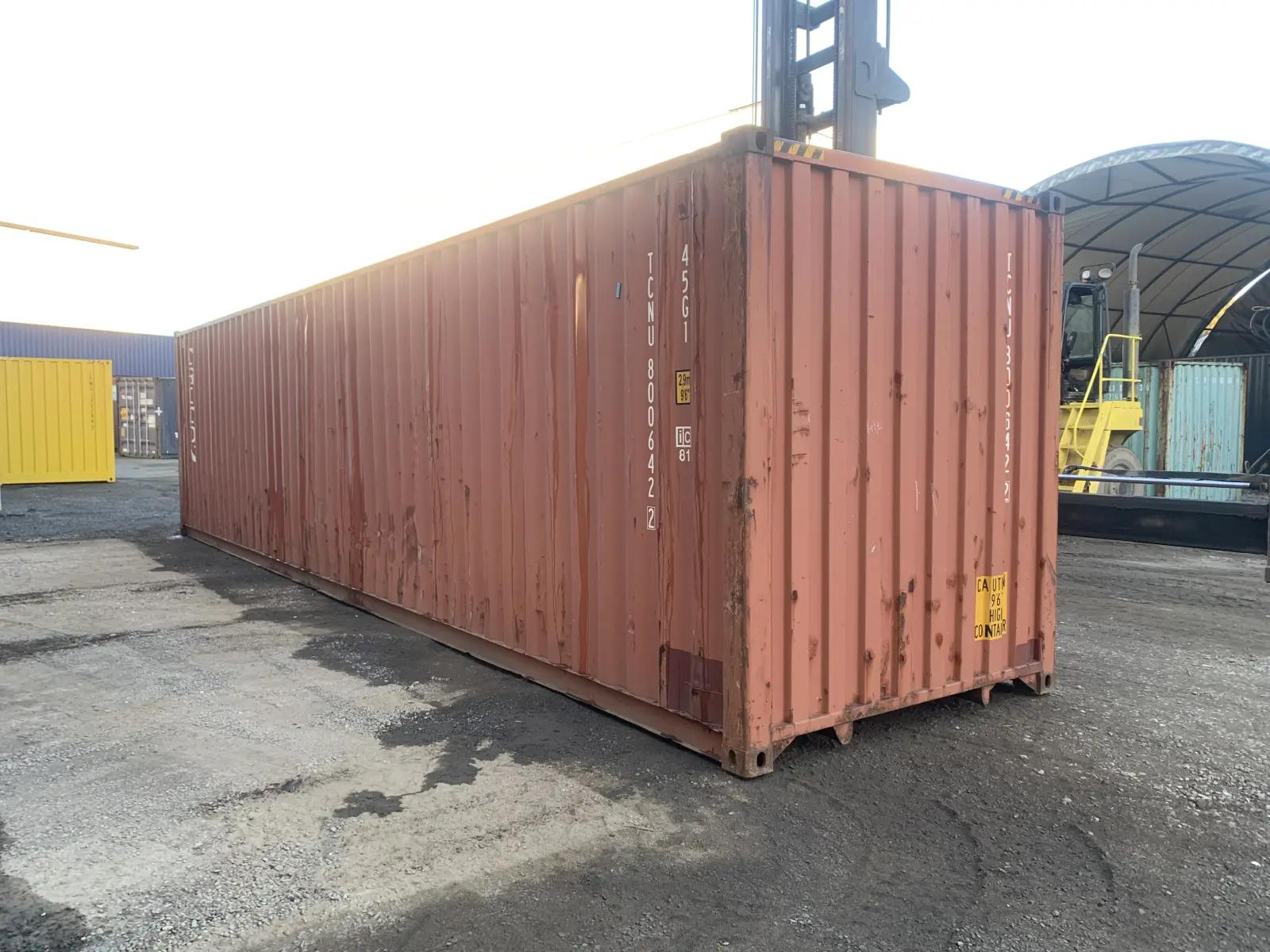 40ft High Cube Shipping Container