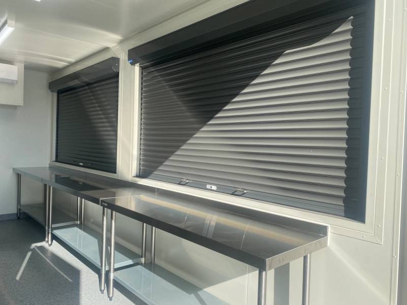The 20ft feedlot servery fit-out