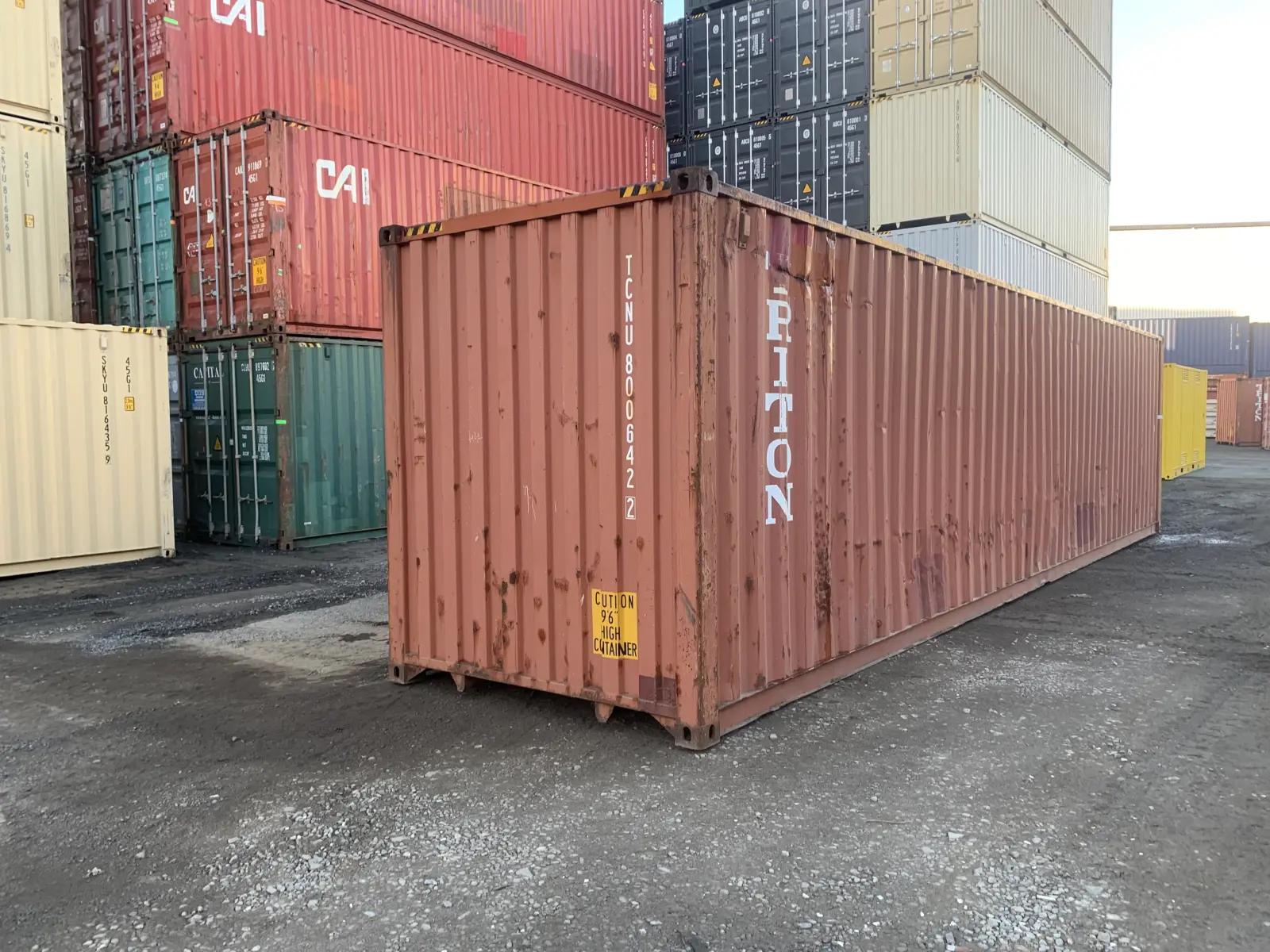 40ft High Cube Shipping Container