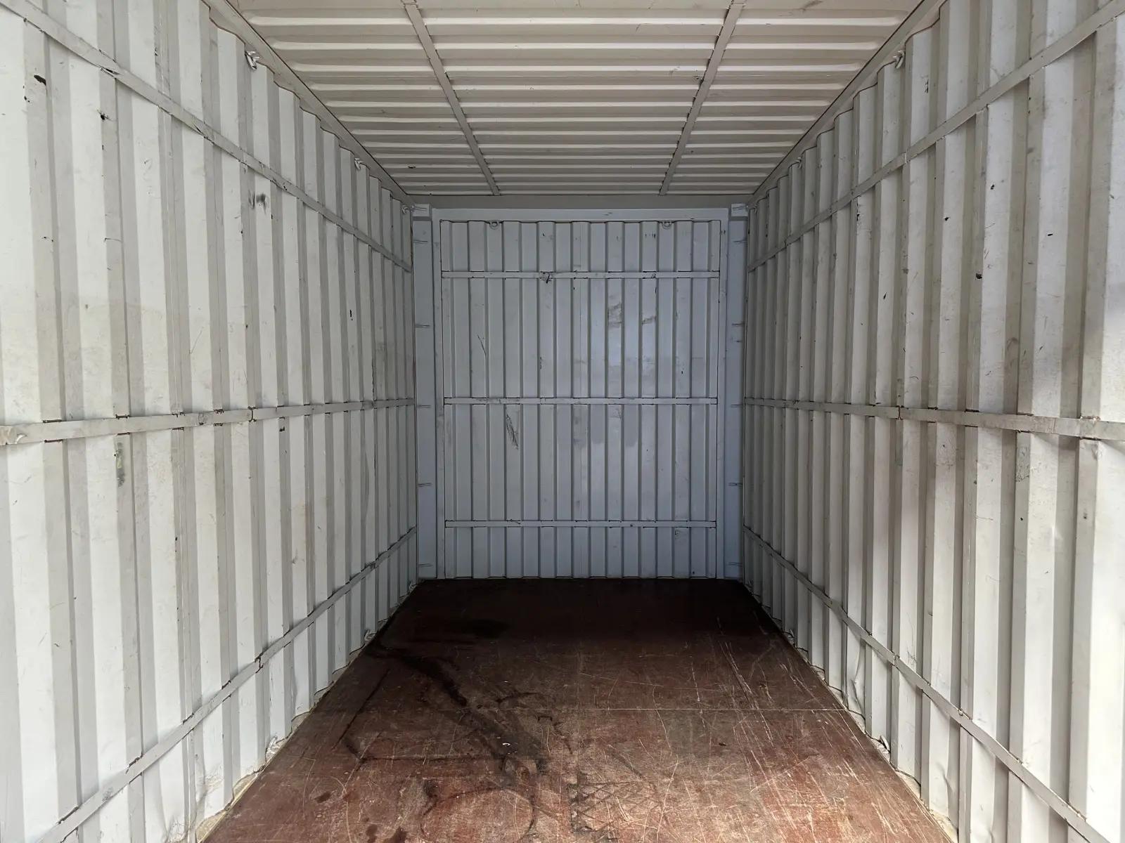 20ft High Cube Shipping Container w' Tie Rails