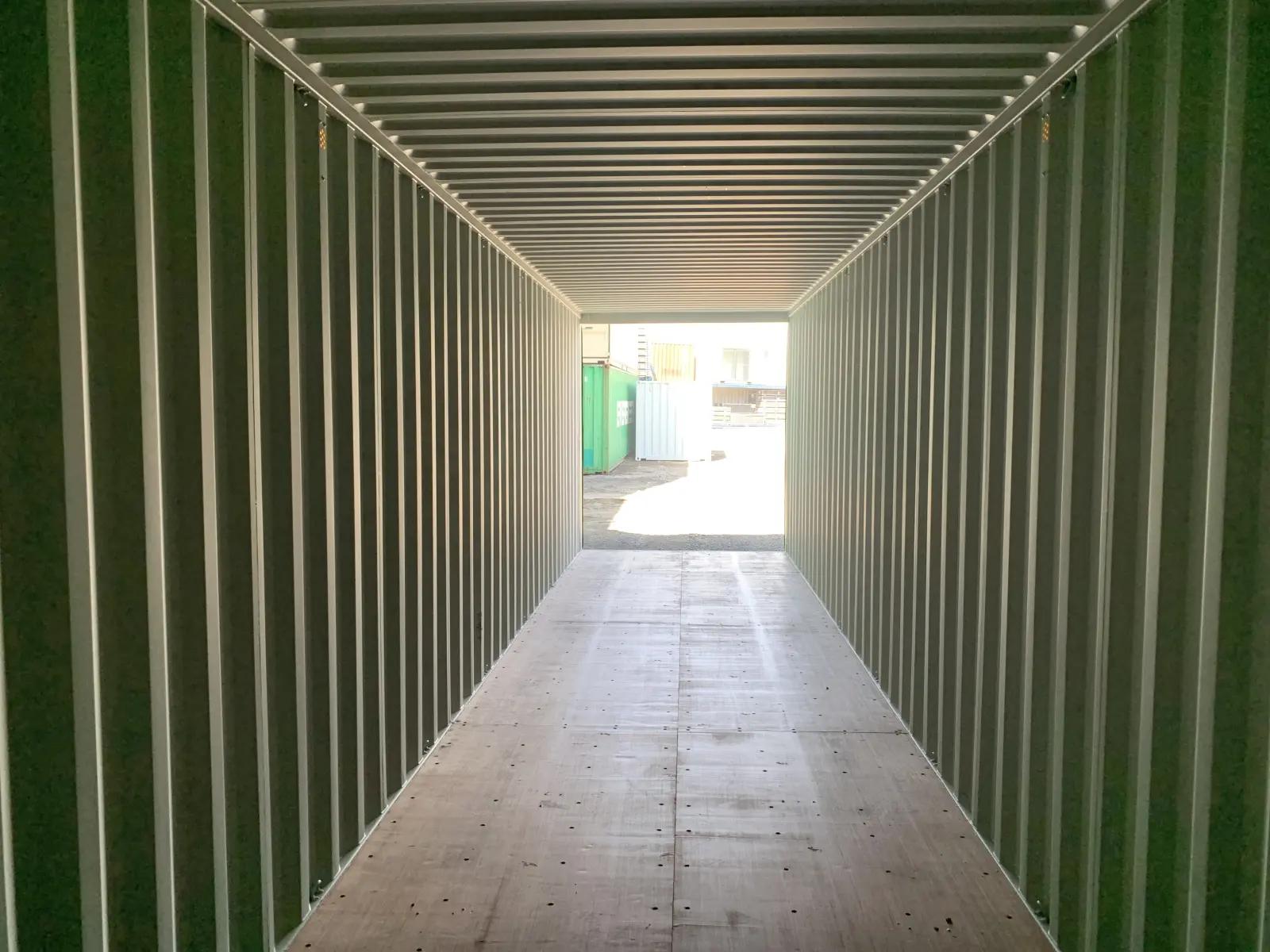 40ft High Cube Shipping Container w' Doors Both Ends