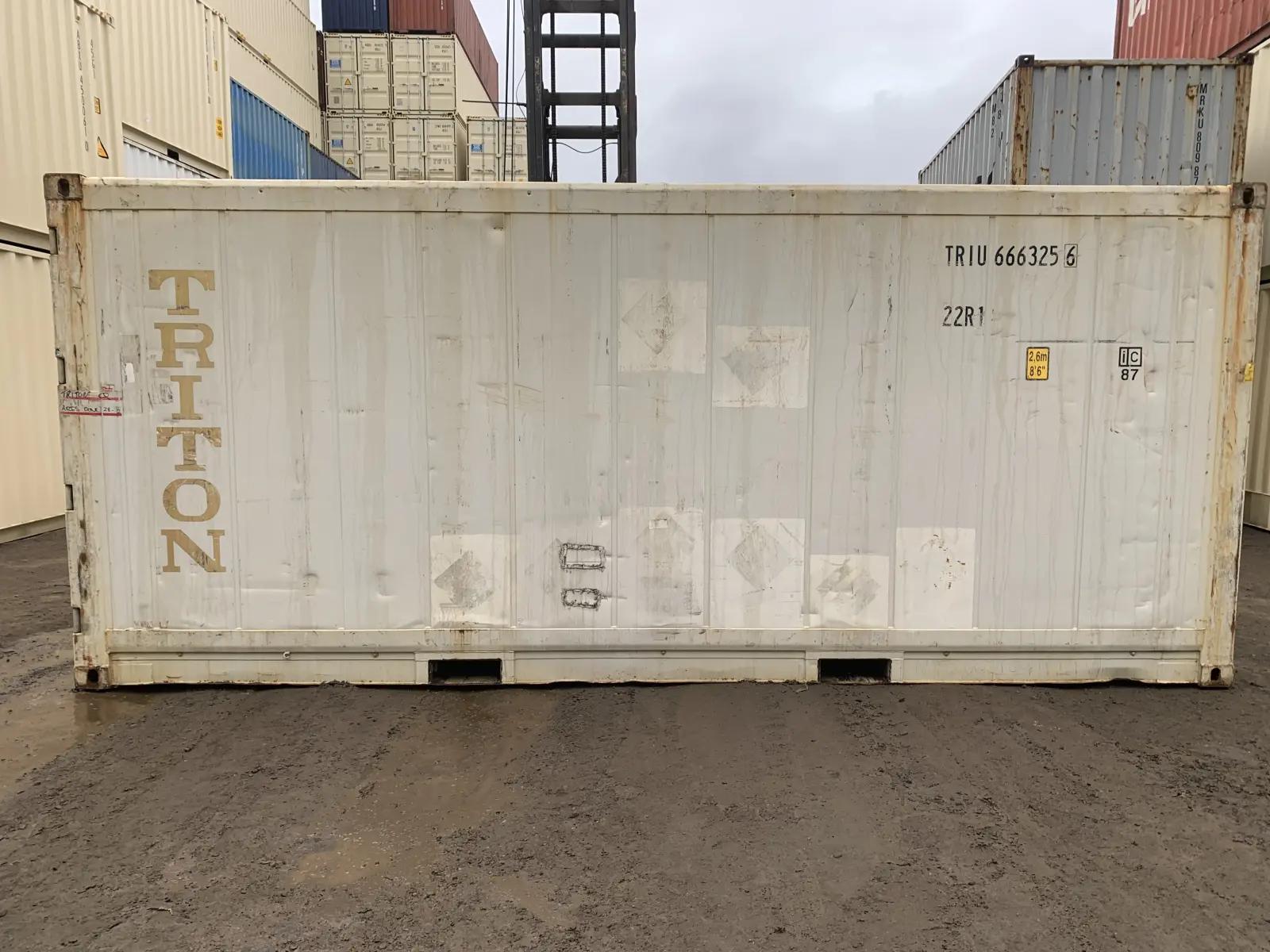 Used 20ft Refrigerated Shipping Container, Non-Operational