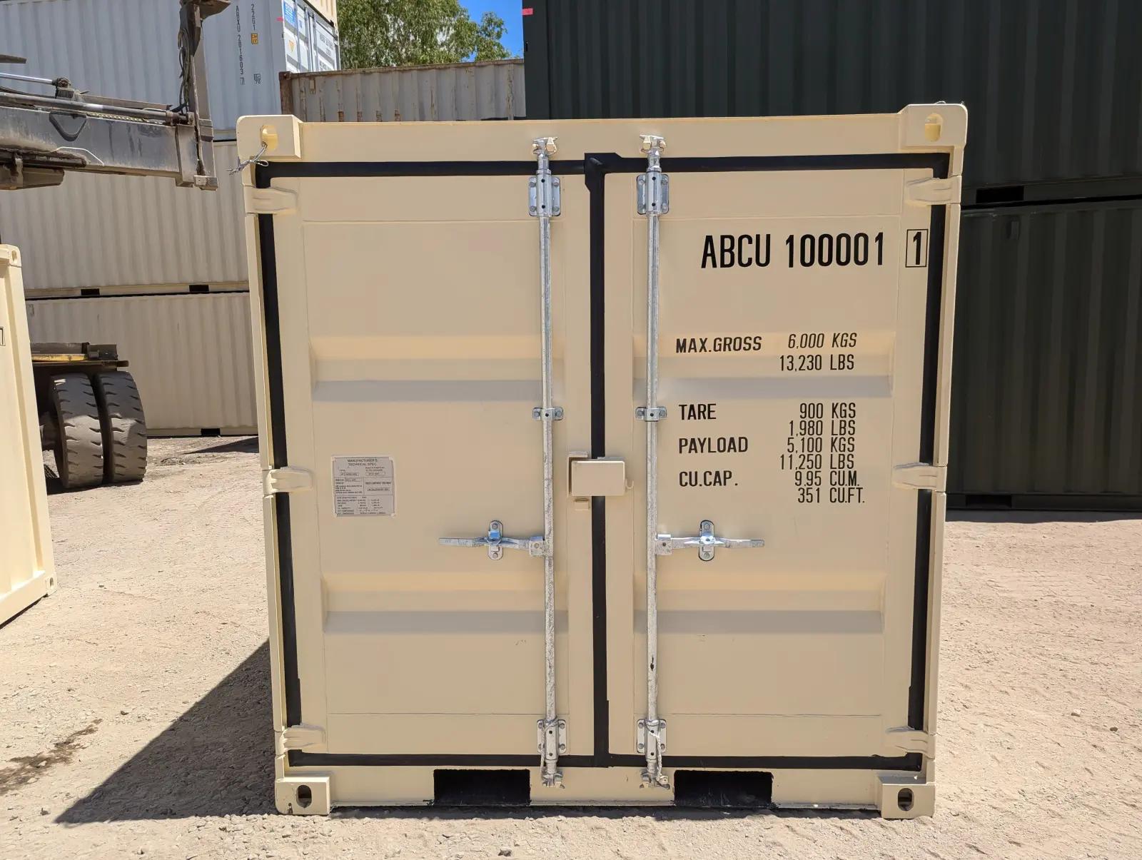 8ft Shipping Container