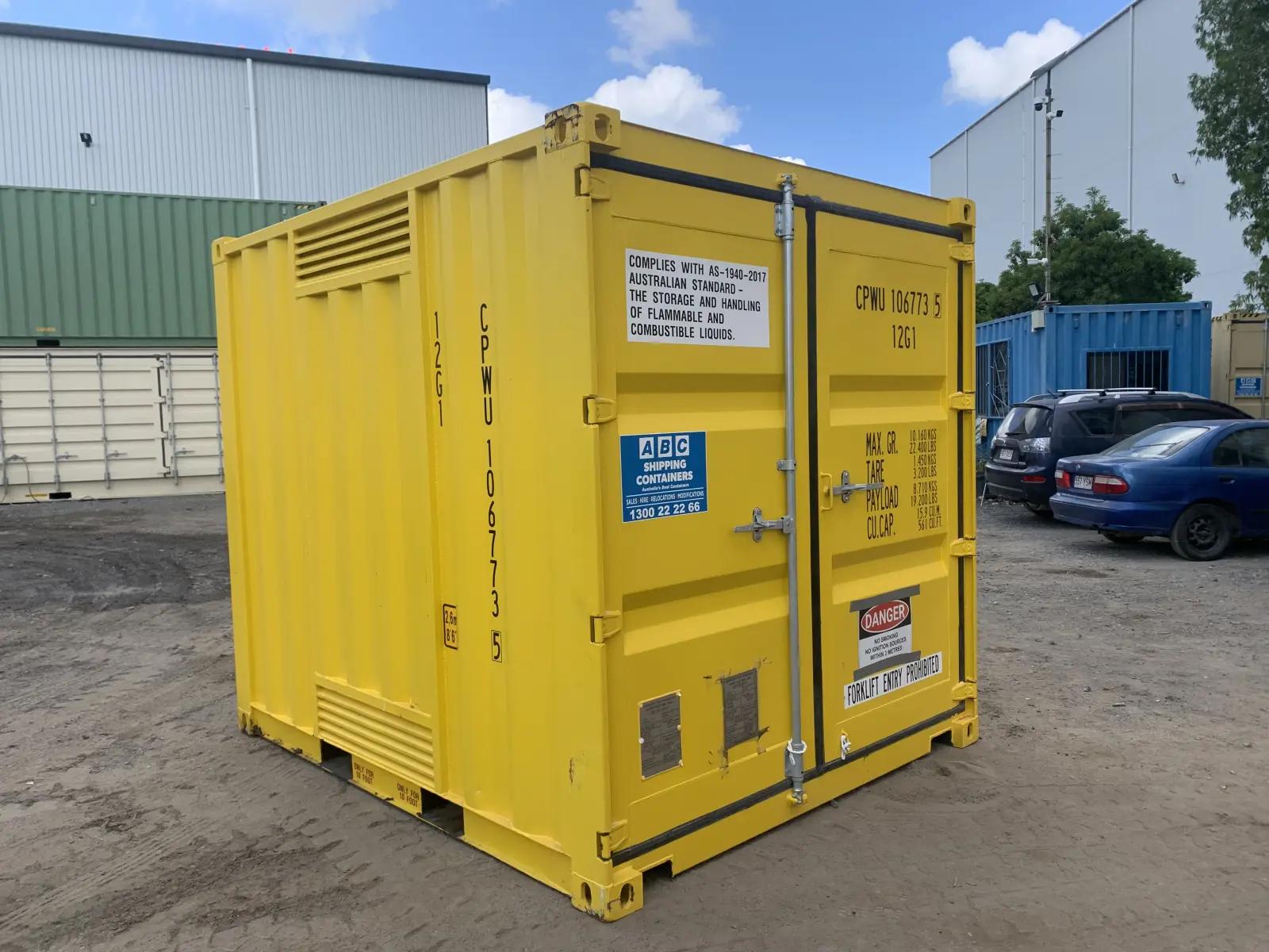 10ft Dangerous Goods Shipping Container