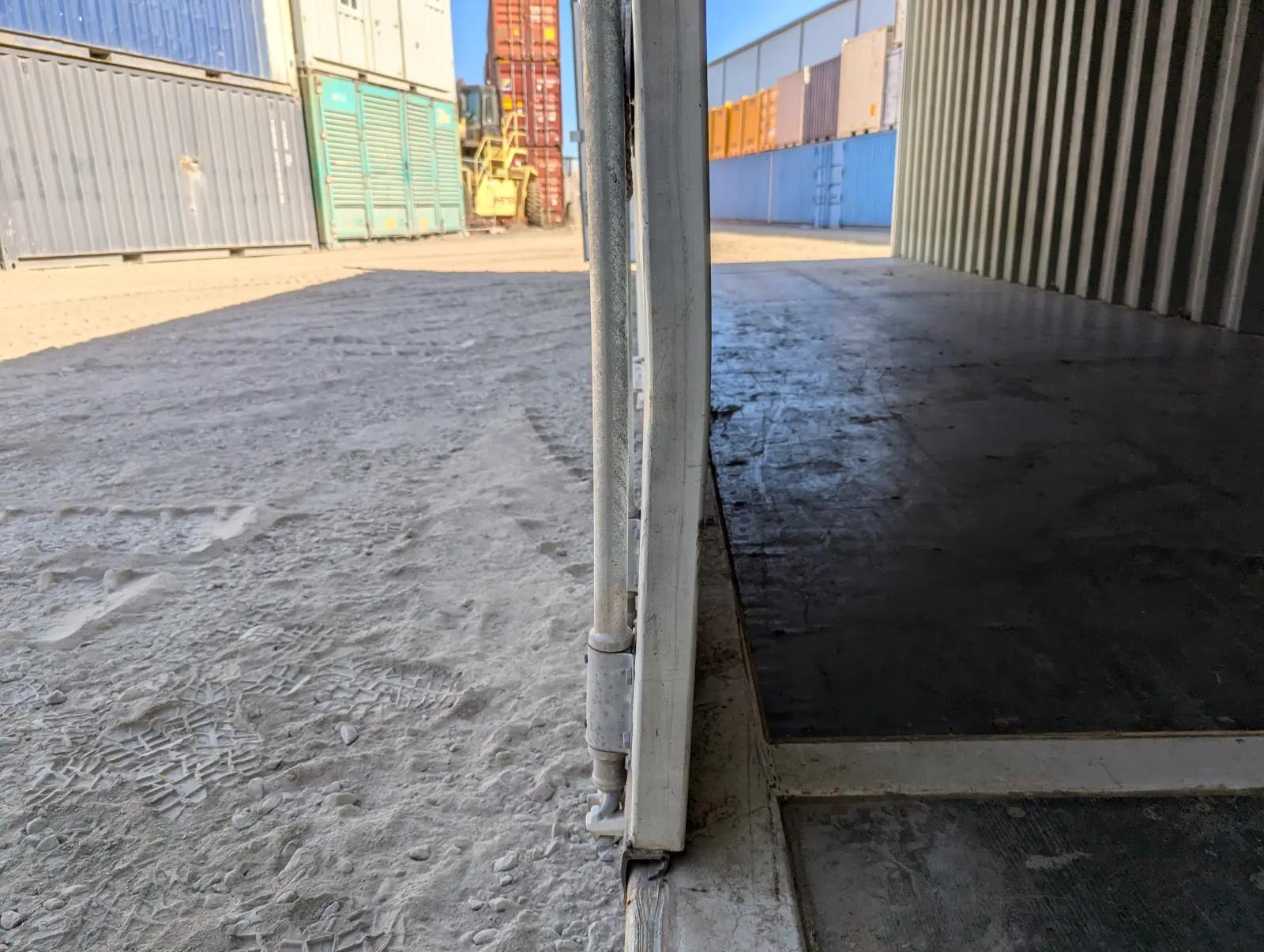 40ft High Cube Shipping Container w' Partial Side Opening (2 Sets of Side Doors)