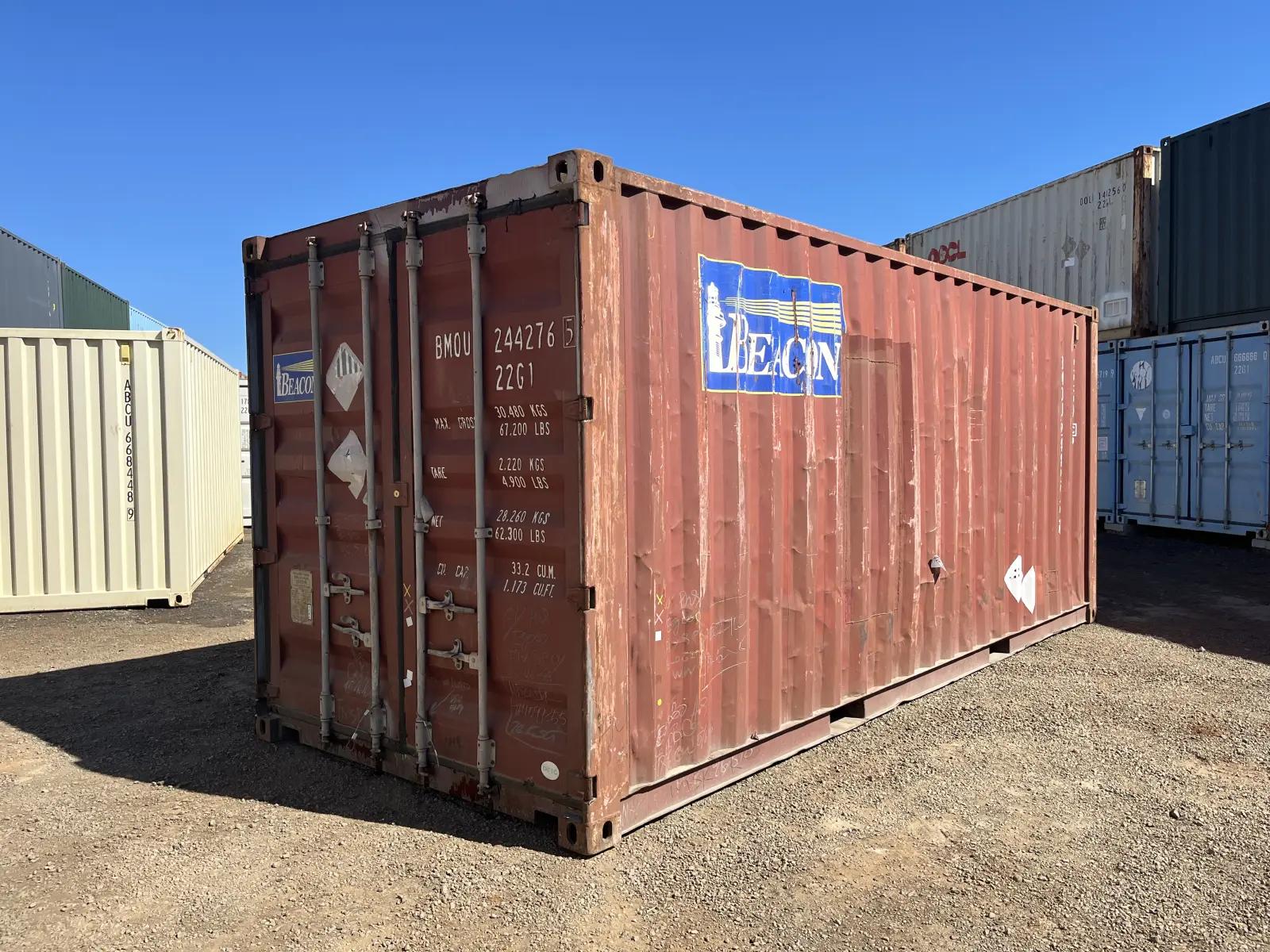 20ft Shipping Container, As-Is Condition