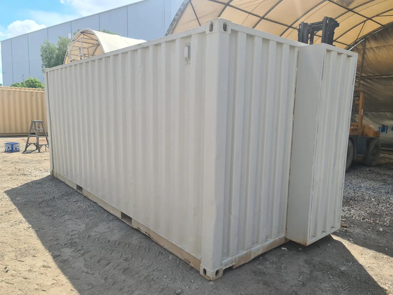 21ft Plumbers Box Shipping Container