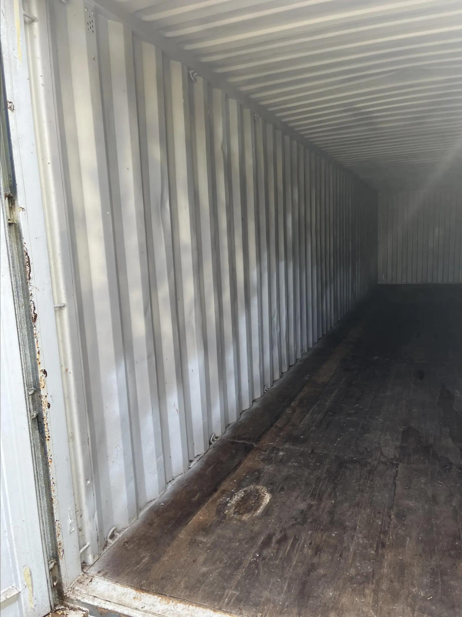 Used 40ft Standard Height Shipping Container
