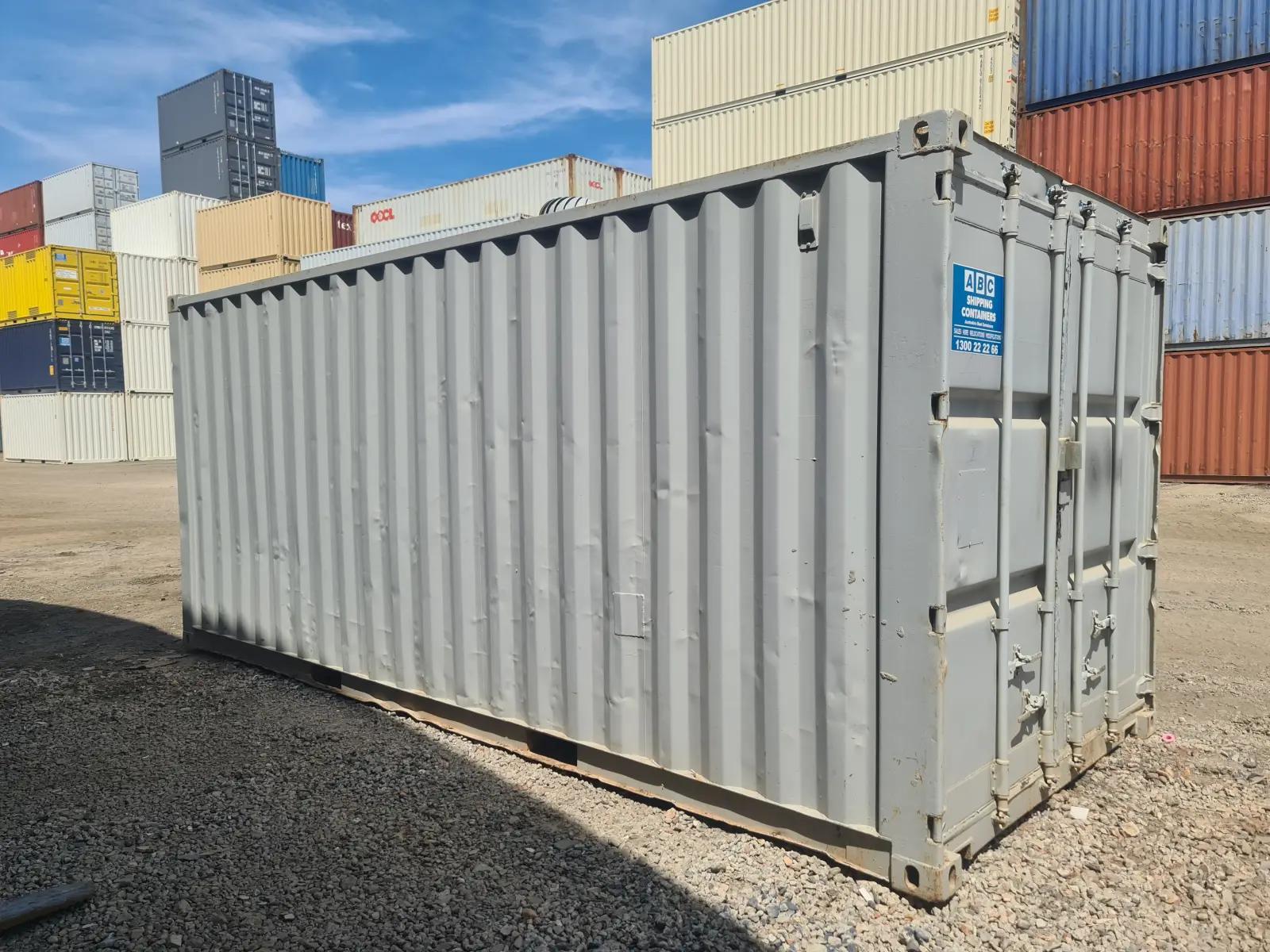 21ft Plumbers Box Shipping Container