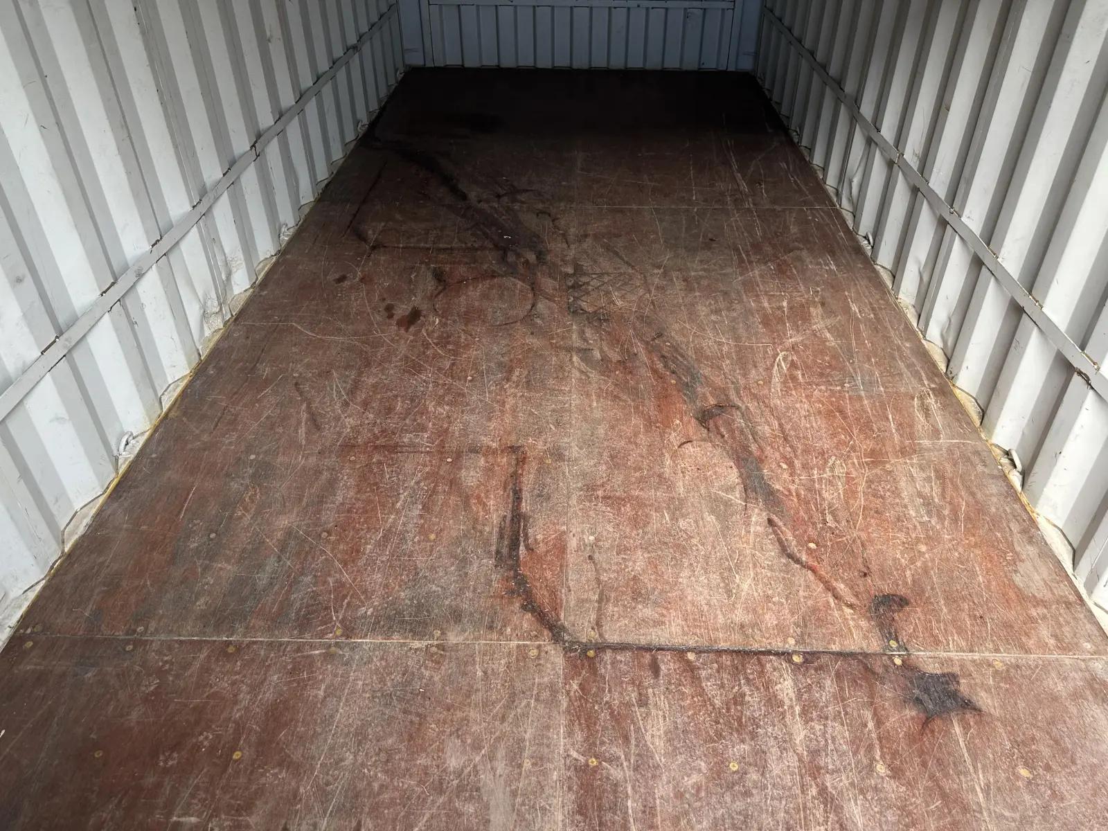 20ft High Cube Shipping Container w' Tie Rails
