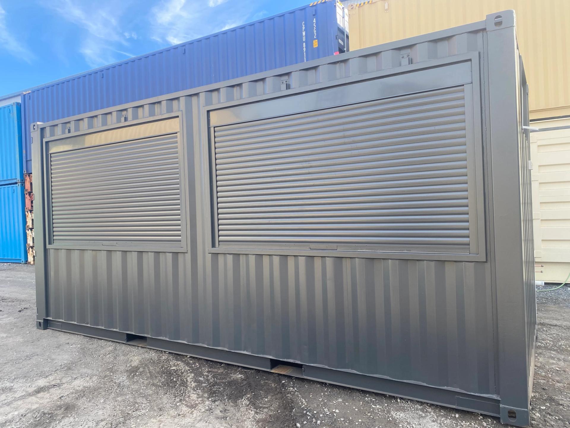 Feedlot servery — ABC Containers build