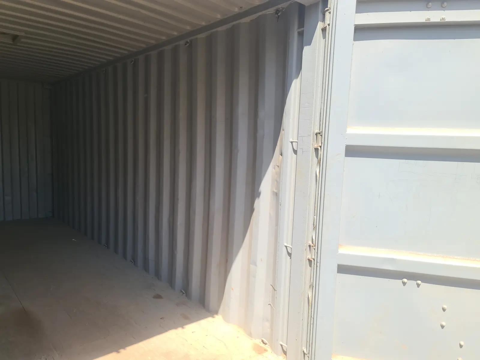 21ft Plumbers Box Shipping Container