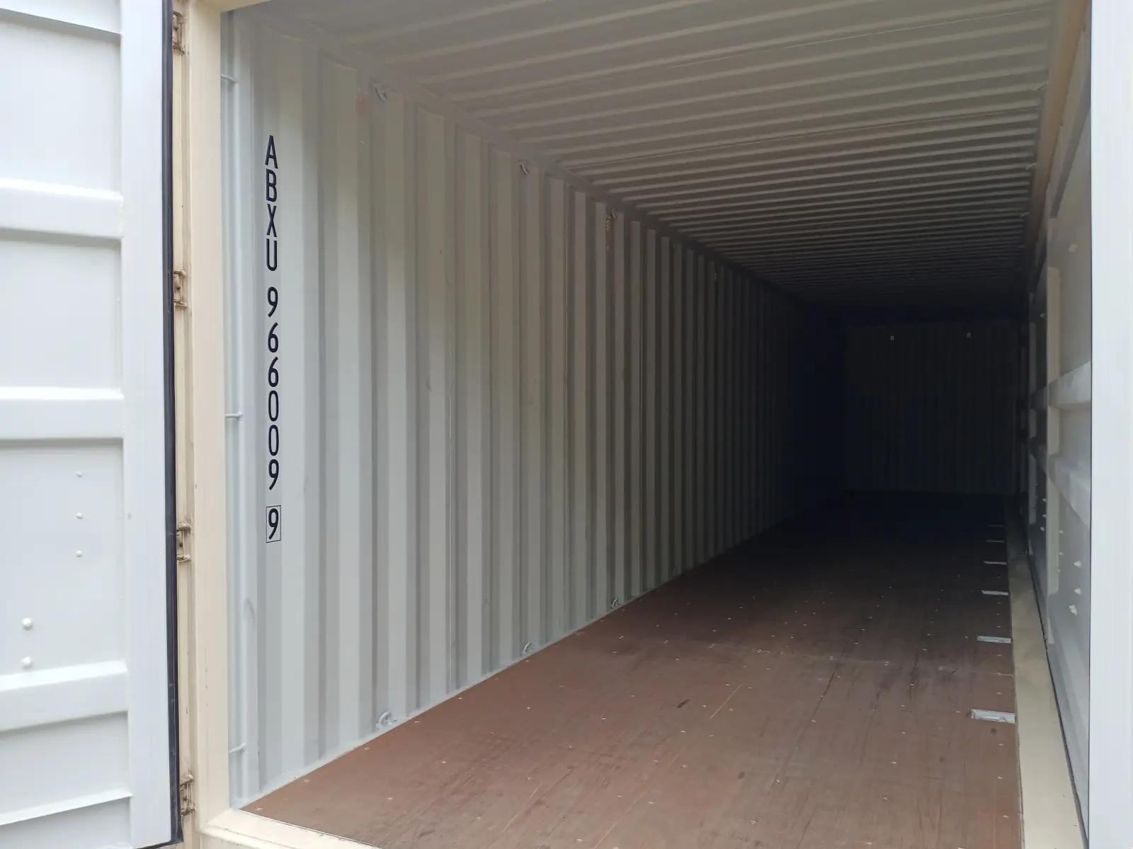 40ft High Cube Shipping Container w' Full Side Opening