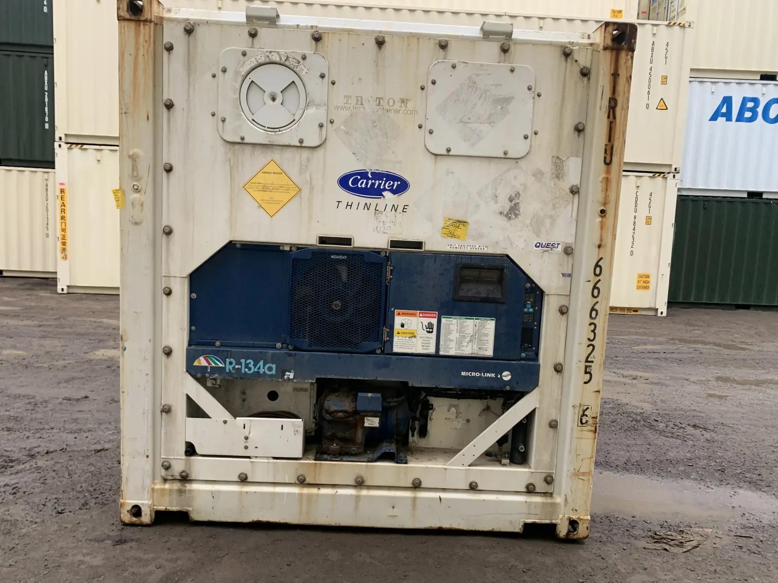 Used 20ft Refrigerated Shipping Container, Non-Operational