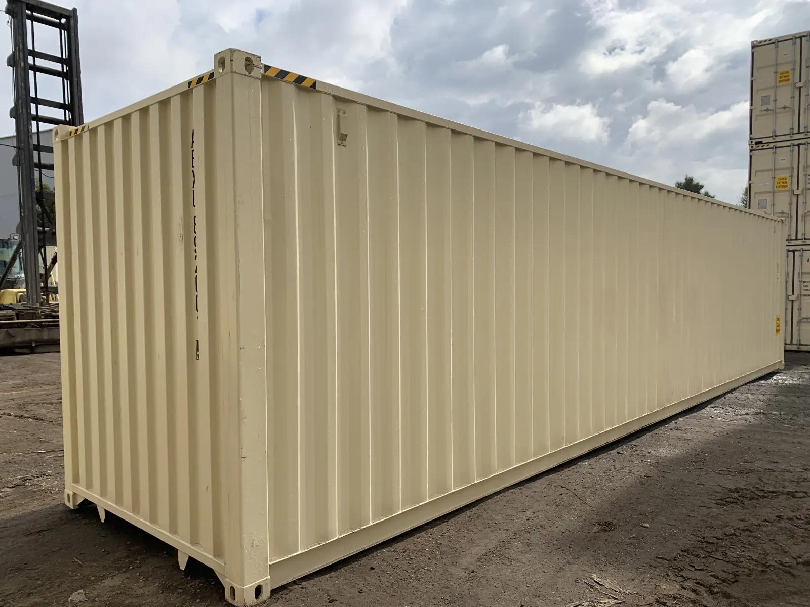 40ft High Cube Shipping Container w' Steel Floor