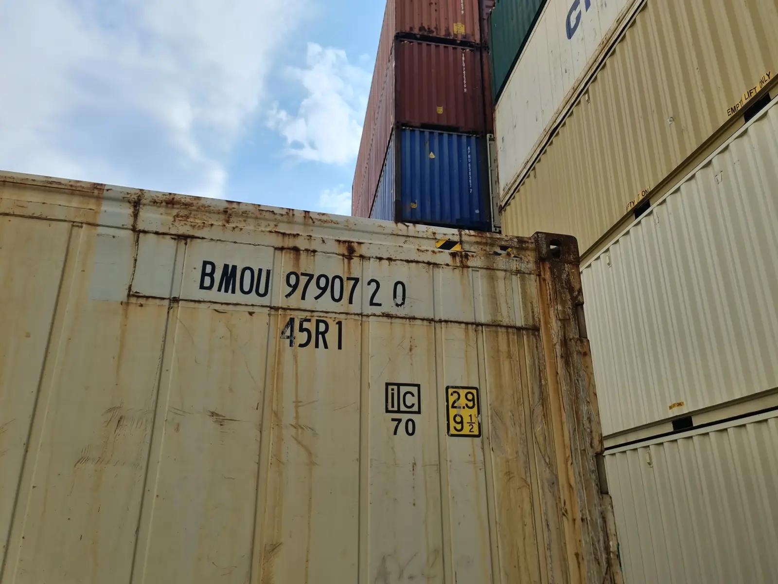 40ft Refrigerated High Cube Shipping Container, Non-Operational