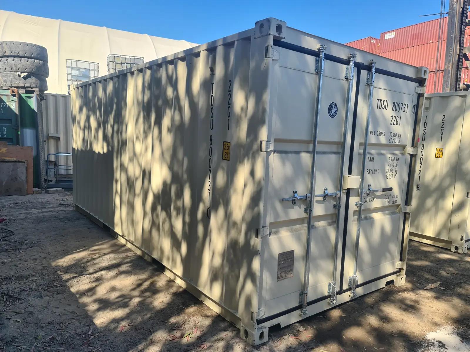 20ft Shipping Container w' Doors Both Ends