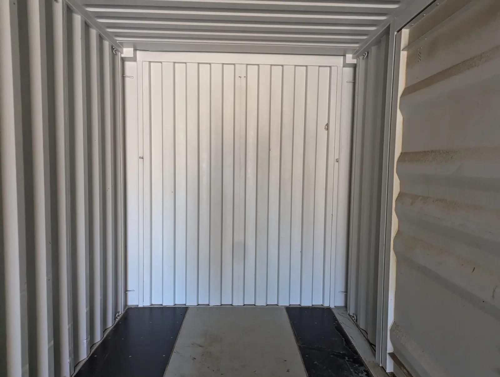 40ft High Cube Shipping Container w' Partial Side Opening (2 Sets of Side Doors)