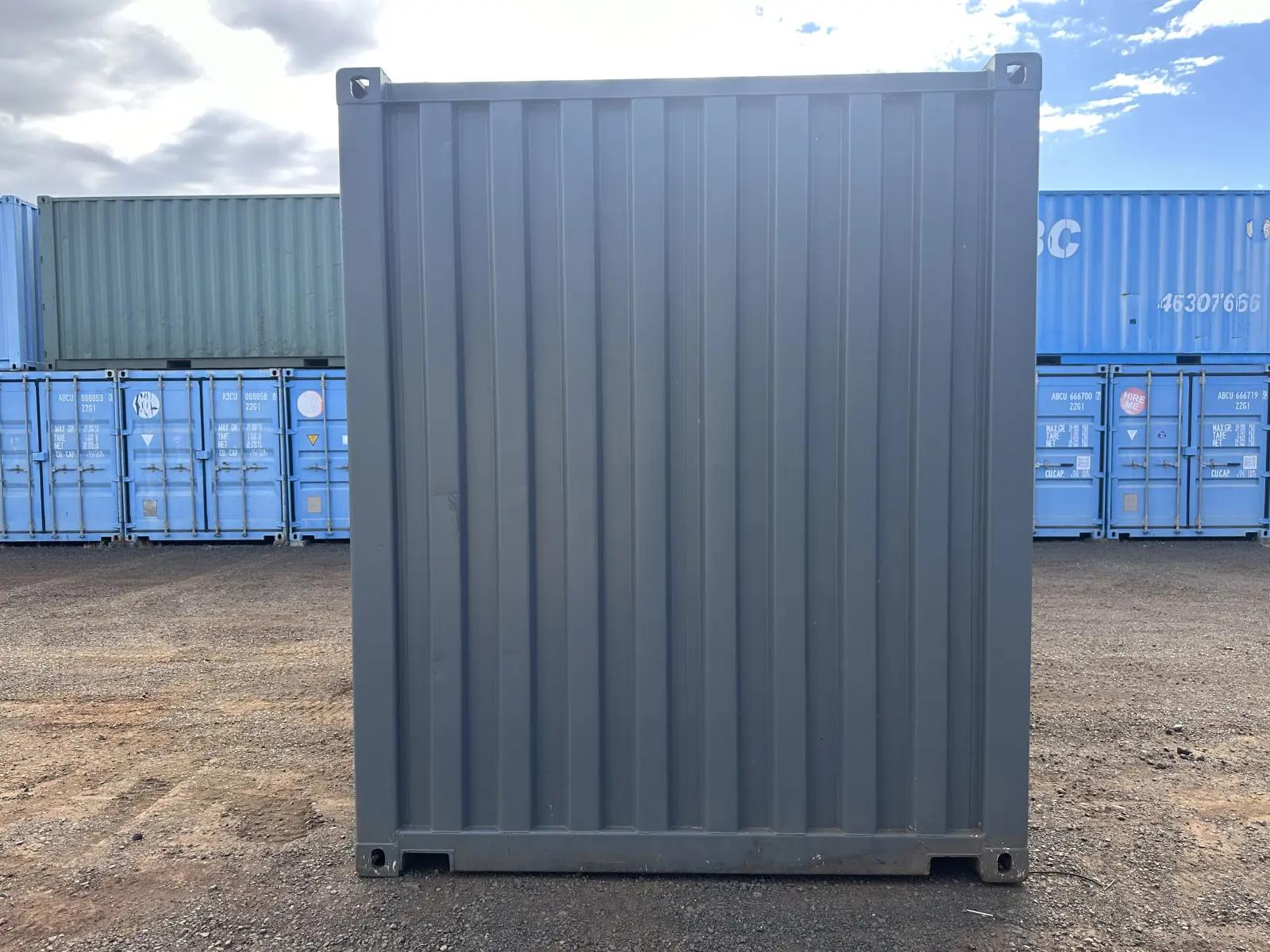 20ft High Cube Shipping Container w' Tie Rails