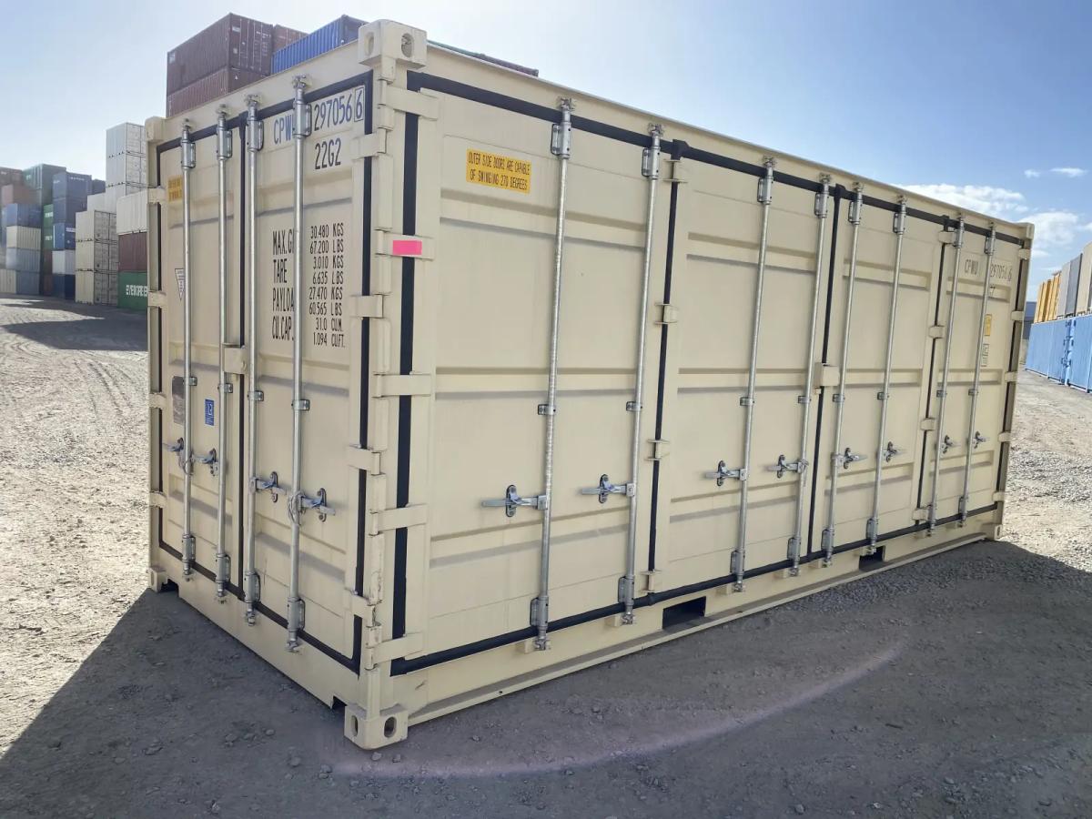 20ft Shipping Container w' Full Side Opening